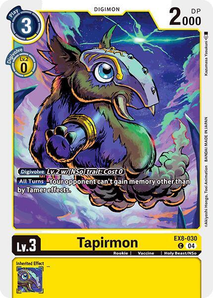 Tapirmon - EX8-030 - C