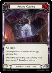 Arcane Cussing (Red) - Rainbow Foil