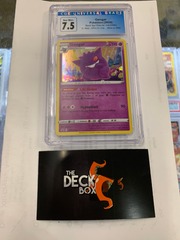 Gengar Pokémon (2020) Black Star Promos - SWSH052 C. Holo - CPA Pin Coll. - Stow-on-Side CGC Near Mint+ 7.5