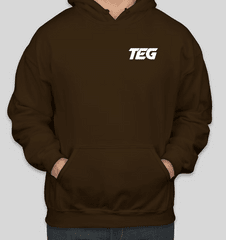 The End Games Hoodie - Dark Chocolate Brown Small