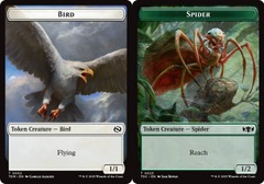 Bird (0002) // Spider (0025) Double-sided Token