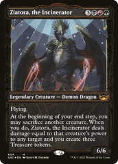 Ziatora, the Incinerator - Gilded Foil
