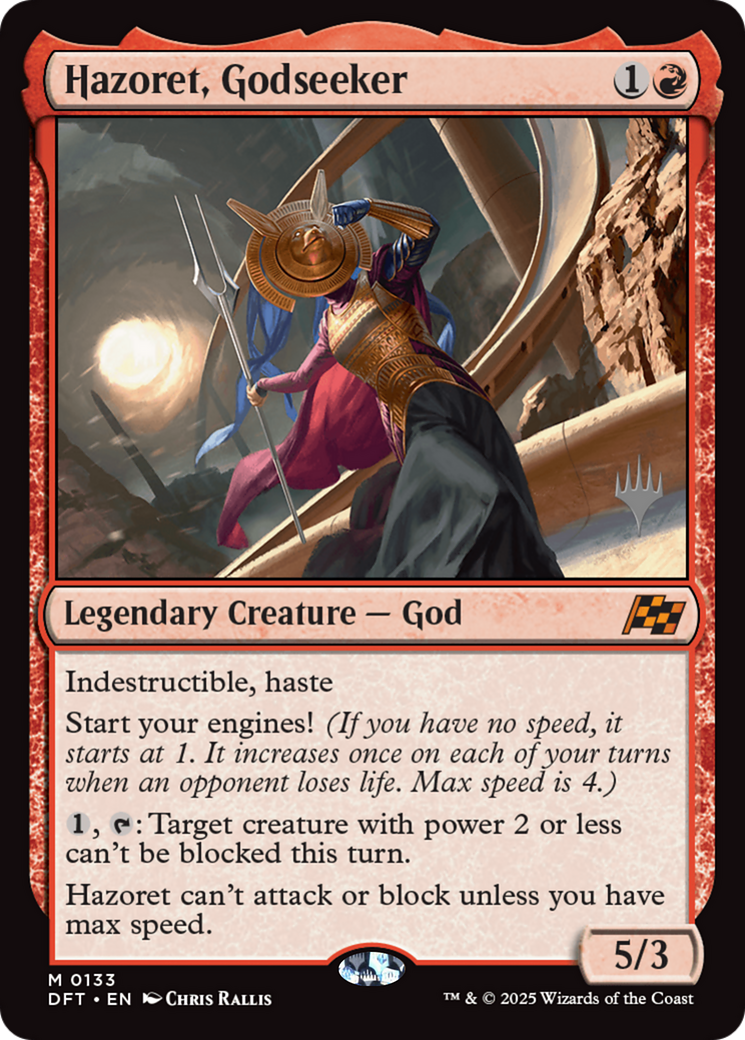 Hazoret, Godseeker - Foil - Promo Pack