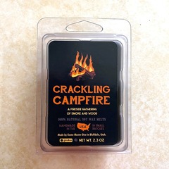 Crackling Campfire Gaming Candle - Wax Melt