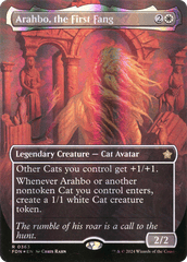 Arahbo, the First Fang - Mana Foil - Borderless