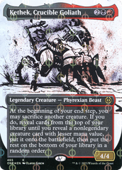 Kethek, Crucible Goliath - Step-and-Compleat Foil - Borderless Showcase
