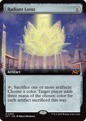 Radiant Lotus - Foil - Extended Art