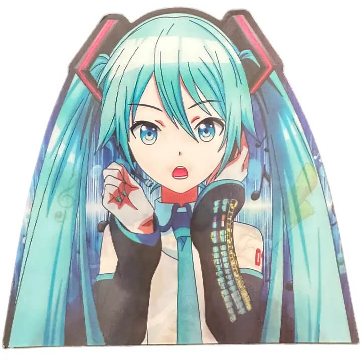 Hatsune Miku 3D Sticker