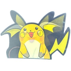 Pikachu / Raichu 2 3D Sticker