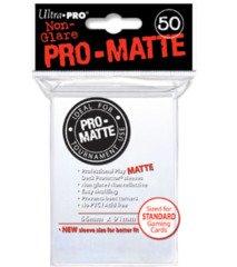 Ultra Pro - Standard Sleeves - Matte White (50ct)