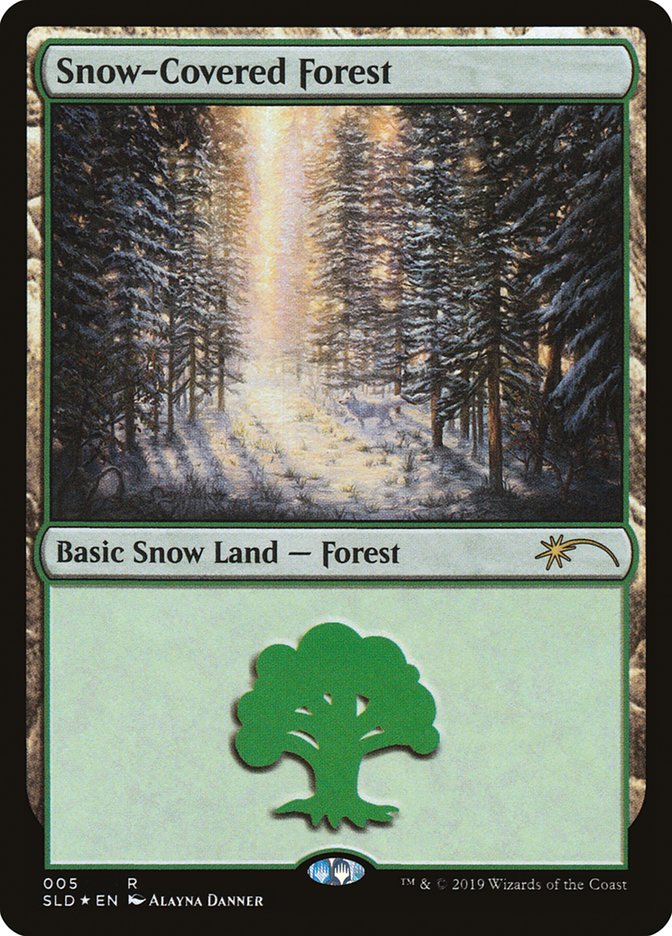 Snow-Covered Forest (005) - Foil