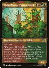 Rulik Mons, Warren Chief - Textured Foil