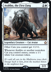 Arahbo, the First Fang - Foil - Prerelease Promo