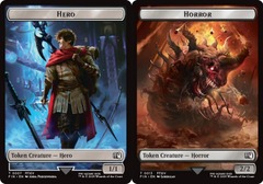 Hero (0007) // Horror (0013) Double-Sided Token