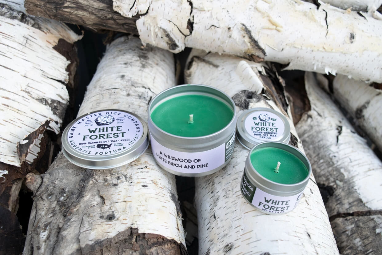 White Forest Gaming Candle - Wax Melt