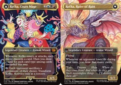 Kefka, Court Mage // Kefka, Ruler of Ruin (0322) - Foil - Borderless