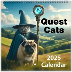 Quest Cats 2025 Calendar