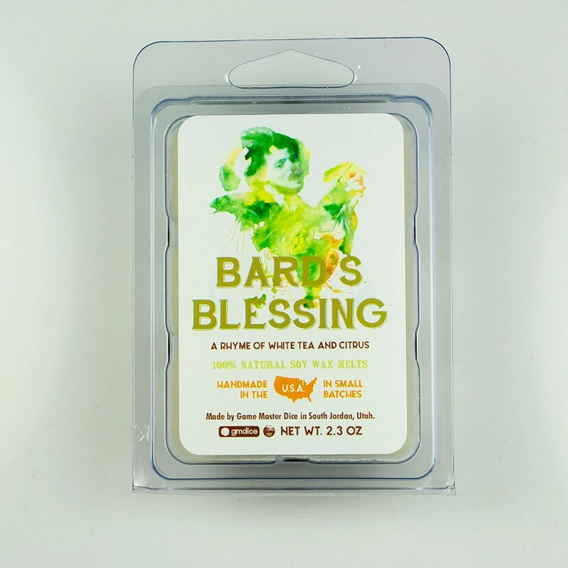 Bards Blessing Gaming Candle - Wax Melt