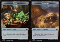 Food (0022) // Treasure (0023) Double-Sided Token