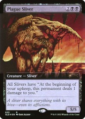 Plague Sliver - Foil - Extended Art