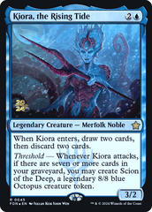 Kiora, the Rising Tide - Foil - Prerelease Promo