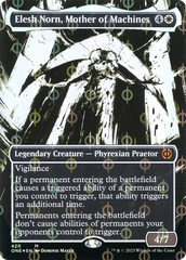 Elesh Norn, Mother of Machines - Step-and-Compleat Foil - Borderless Showcase