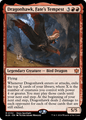 Dragonhawk, Fate's Tempest - Foil - Promo Pack