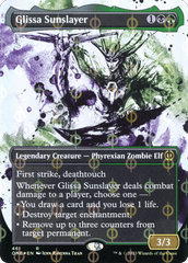 Glissa Sunslayer - Step-and-Compleat Foil - Borderless Showcase