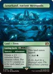 Zanarkand, Ancient Metropolis // Lasting Fayth - Foil - Borderless
