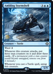 Ambling Stormshell - Foil - Prerelease Promo