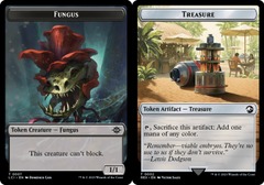 Fungus (0007) // Treasure (0002) Double-Sided Token - Foil