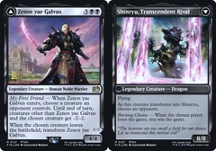 Zenos yae Galvus // Shinryu, Transcendent Rival - Foil - Prerelease Promo