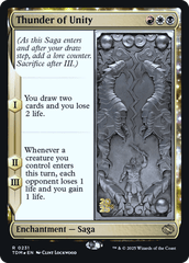 Thunder of Unity - Foil - Prerelease Promo