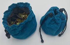 Multi-Pouch Dice Bag - Blue