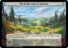 The Fertile Lands of Saulvinia - Commander: March of the Machine