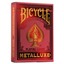 Bicycle Playing Cards - Metalluxe Red