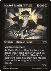 Masked Bandits - Gilded Foil