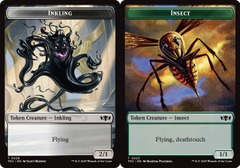 Inkling (0028) // Insect (0023) Double-sided Token
