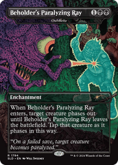 Beholder's Paralyzing Ray - Oubliette (1794) Secret Lair - Rainbow Foil