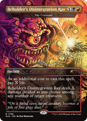 Beholder's Disintegration Ray - Fire Covenant (1796) Secret Lair