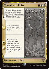 Thunder of Unity - Foil - Promo Pack