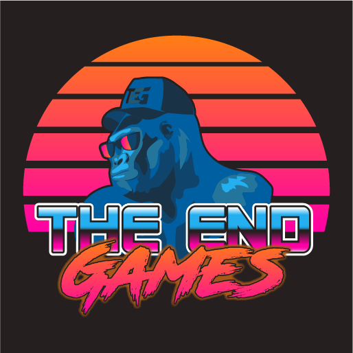 The End Games - Vaporwave T-Shirt - Black Small