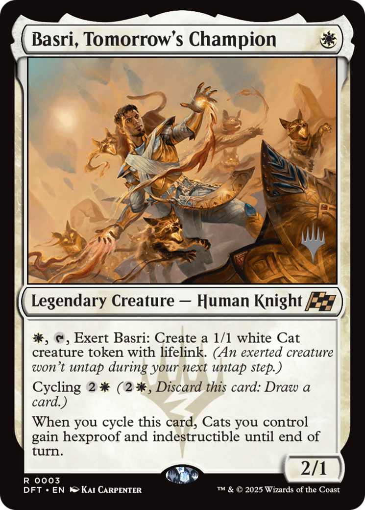 Basri, Tomorrows Champion - Promo Pack