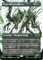 Evolved Spinoderm - Step-and-Compleat Foil - Borderless Showcase