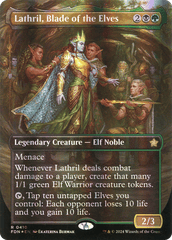 Lathril, Blade of the Elves - Mana Foil - Borderless