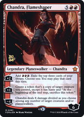 Chandra, Flameshaper - Foil - Prerelease Promo