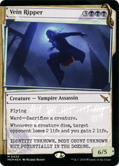 Vein Ripper - Foil - Showcase - Invisible Ink