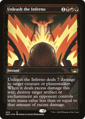 Unleash the Inferno - Gilded Foil