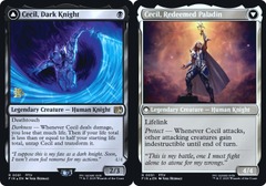 Cecil, Dark Knight // Cecil, Redeemed Paladin - Foil - Prerelease Promo