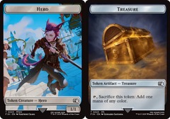 Hero (0003) // Treasure (0023) Double-Sided Token